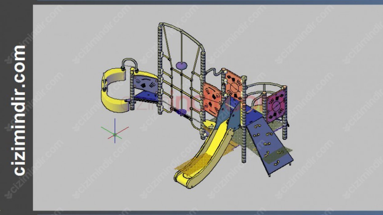 3d Oyun Parki Cizimi Dwg Photo 458 Cizim Indir Vektorel Cizim Cnc Cizimleri Lazer Cizimleri Dwg Indir